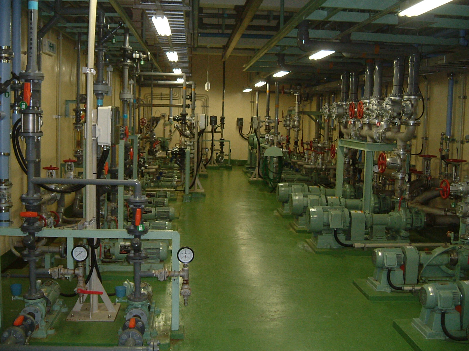 某し尿処理場ポンプ整備