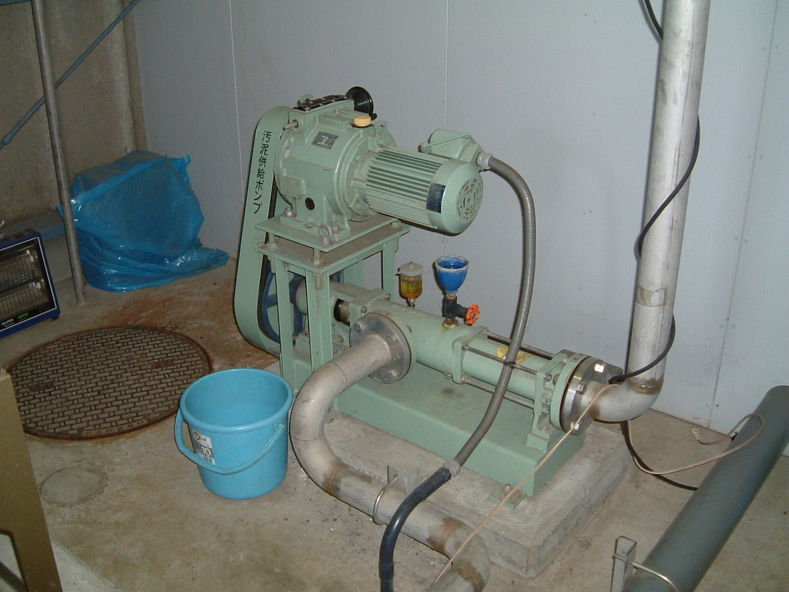 某食品排水ポンプ設備